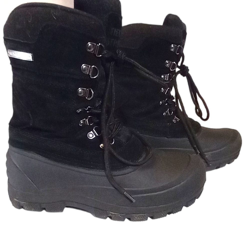 Insulated Water Resistant Black Boots Field & Stream Sz 5